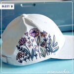 SVG Blumenwiesebogen mehrfarbiges Design für Frühlingsprojekte